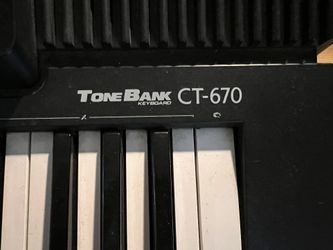 Casio CT 670 ToneBank Keyboard