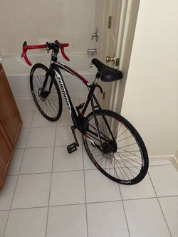 Eurobike Road Bike Black Red