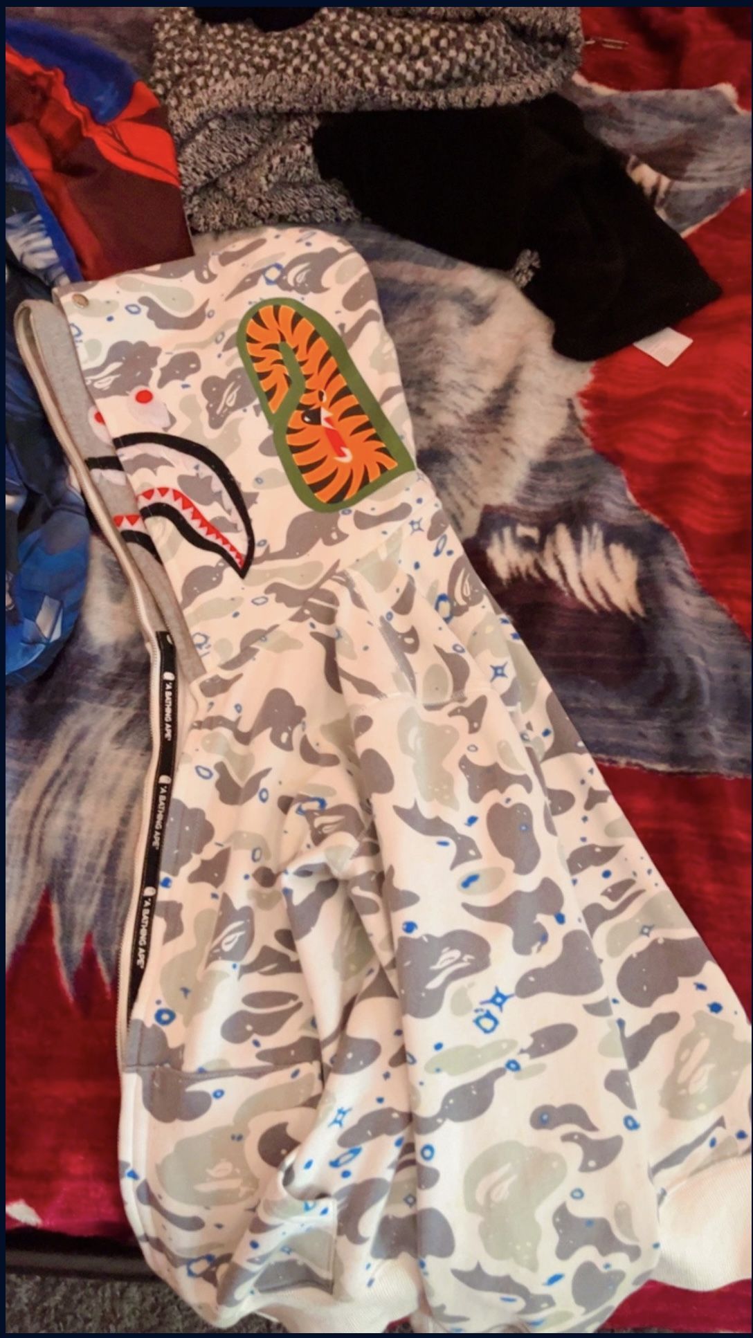 Bape Jacket Custom Hoodie