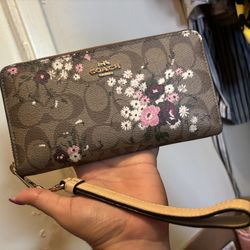 Coach Floral Wallet