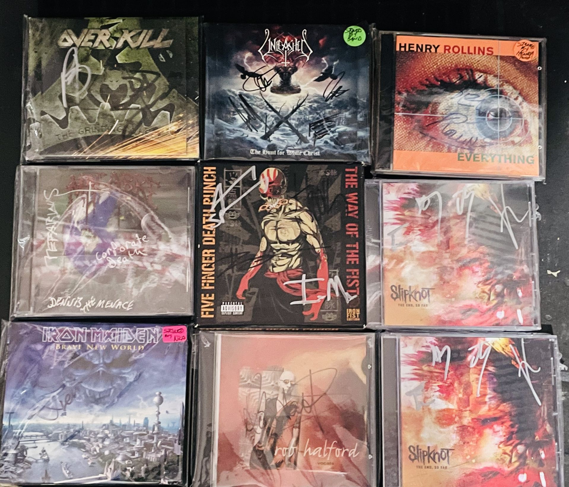 Autographed CDs