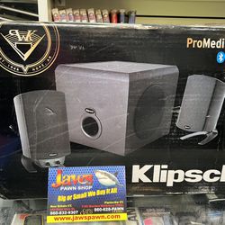 Bluetooth Klipsch speakers pick up only 