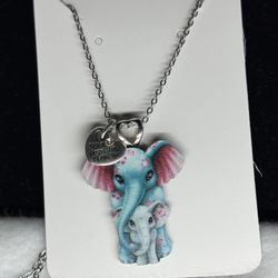 Elephant Pendant Necklace
