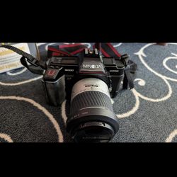 Two Film SLR cameras and Hi-8 Camcorder 