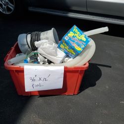 36" X 12' Diameter Pool