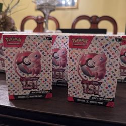 Pokémon 151 Booster Bundles