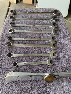 Vintage Set of Craftsman Wrenches & Torqometer