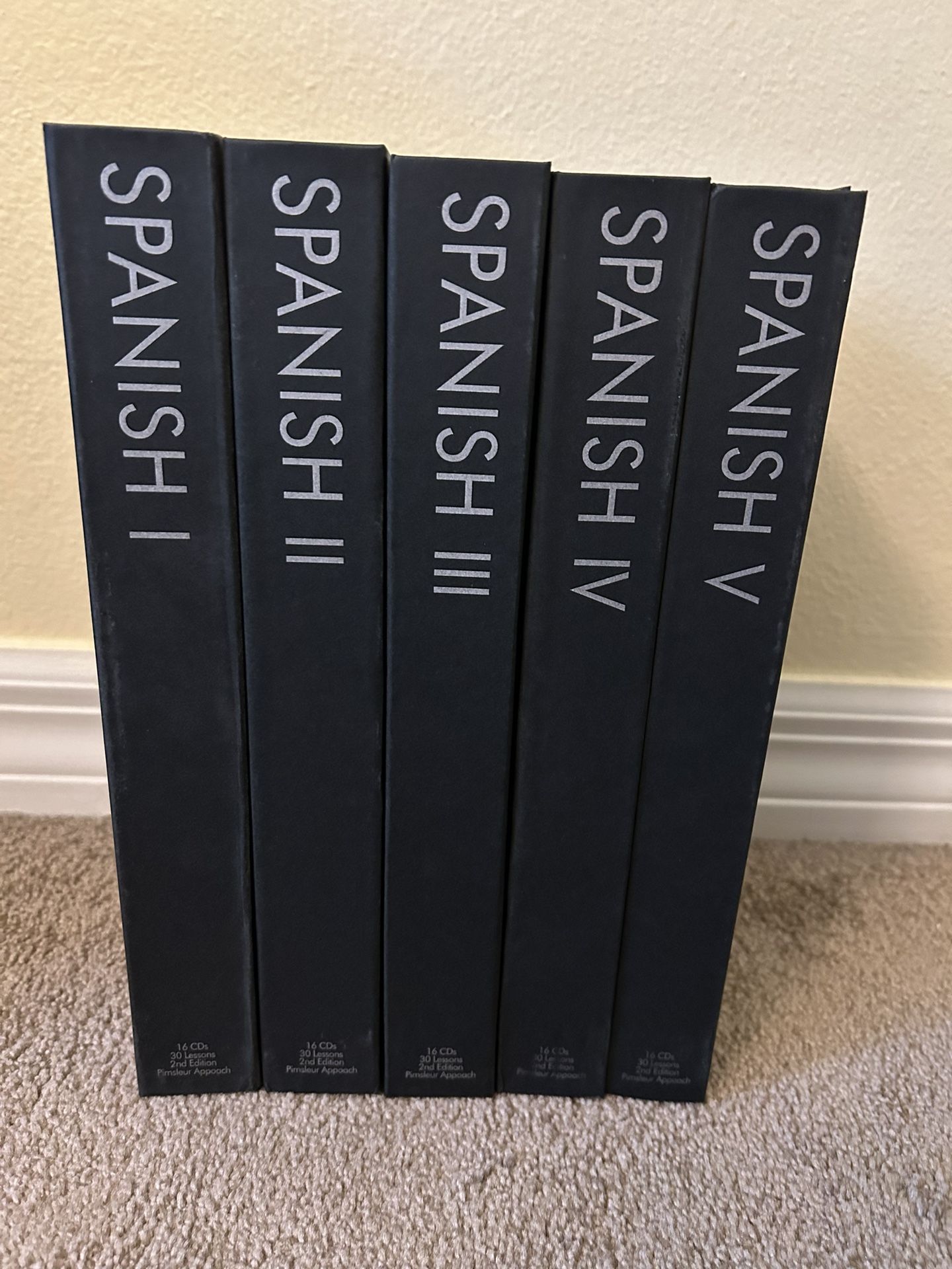 Pimsleur Approach Spanish Gold Edition 1-5 (80 Discs)