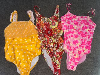 Girls bathing suits 14/16