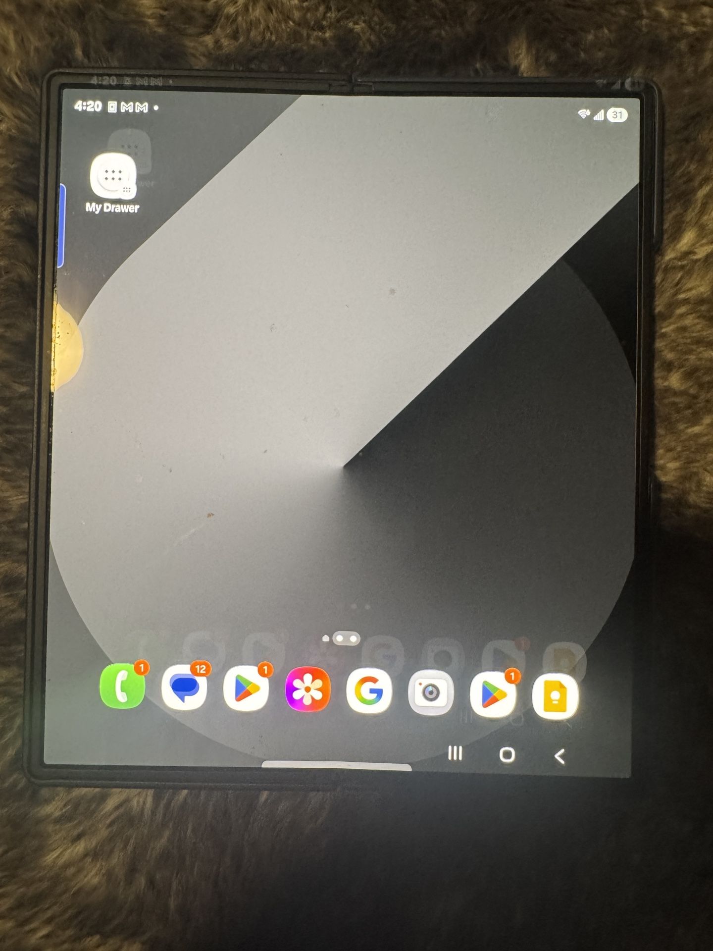 Samsung galaxy Z Fold 6 Carbon Black