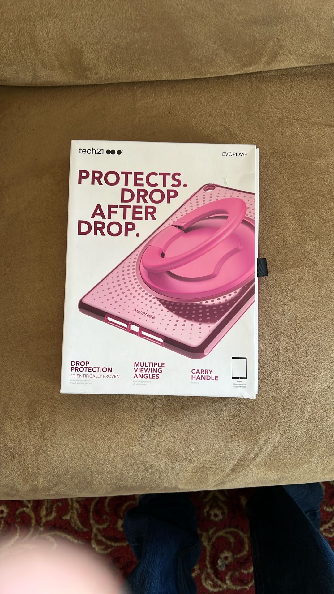 Tech21 iPad Carrying Case With Drop Protection