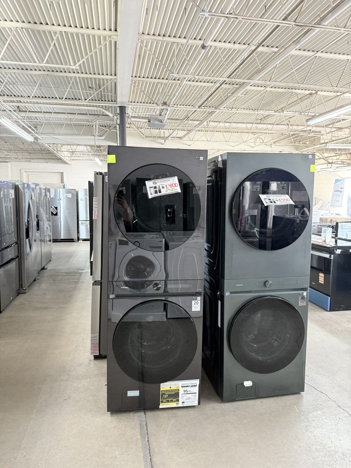 SAMSUNG WASH-TOWERS