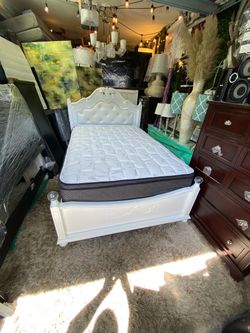 Full Bed Frame and mattress