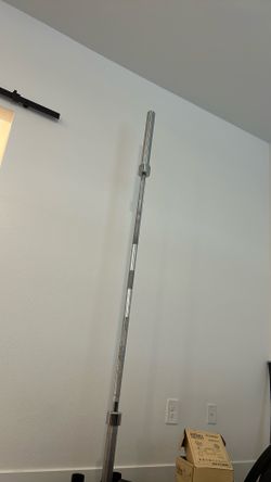 Olympic Weightlifting Bar & Stand