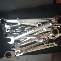 Wrenches Standard Sizes 