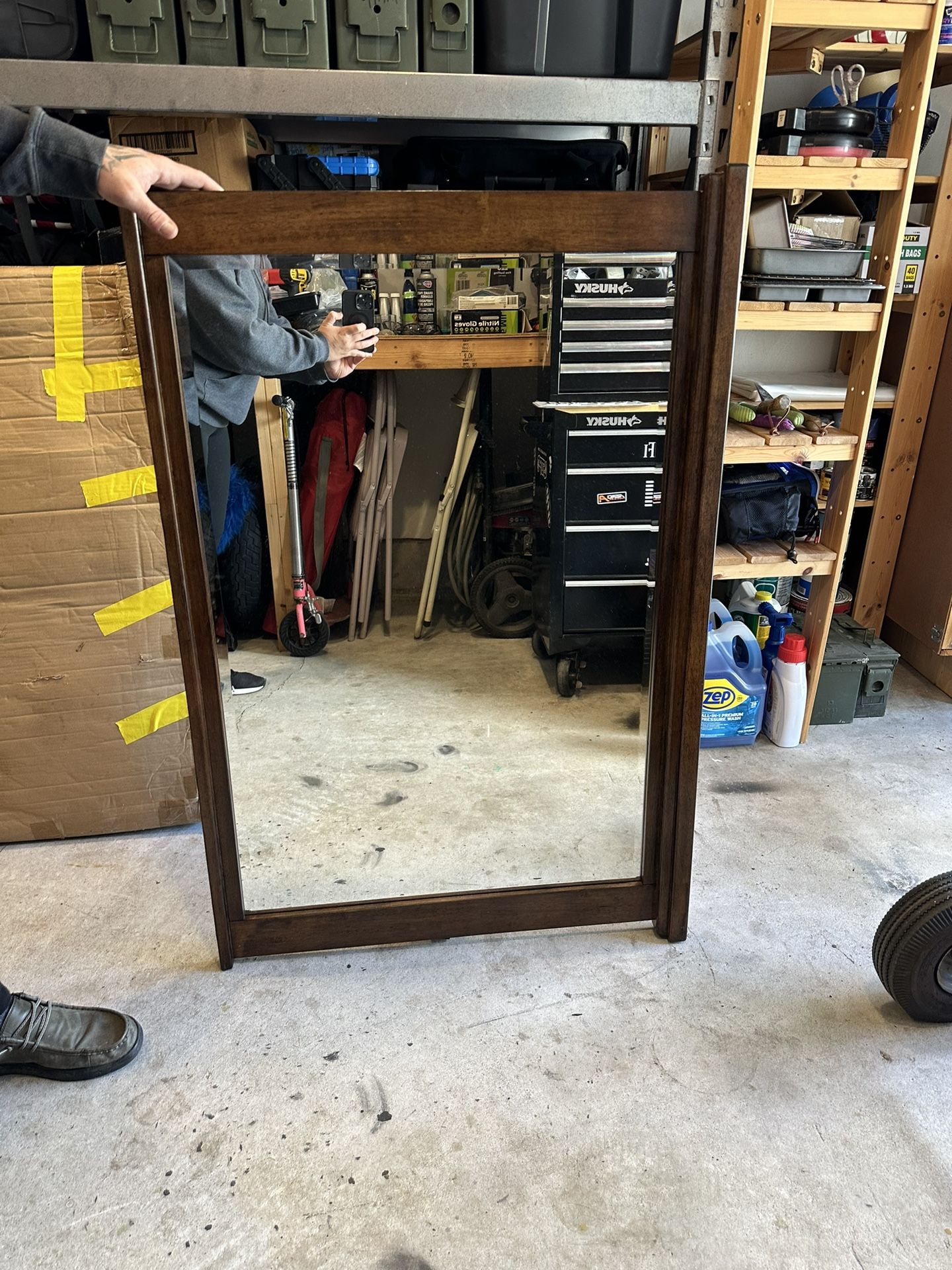 Large mirror