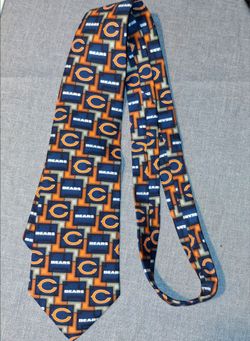 NFL Bears 100% Silk Tie New