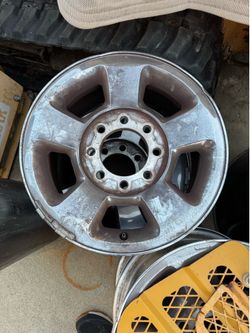 2006 dodge 2500 chrome wheels