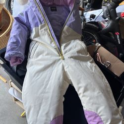 Girls Snow  Snowsuit Size 5