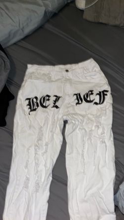 White Slim fit jeans
