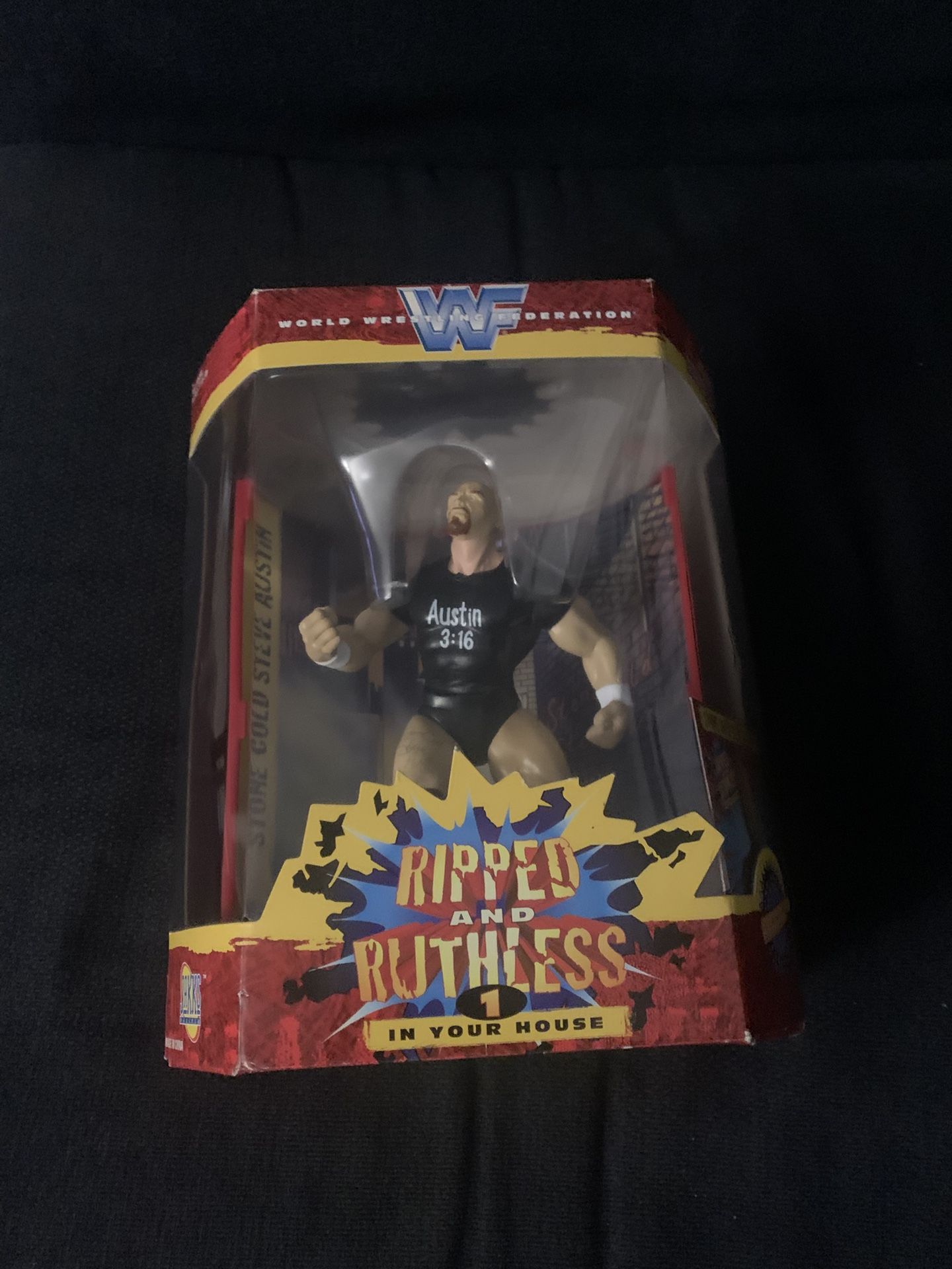 WWF Stone Cold Steve Austin Ripped And Ruthless Action Figure 