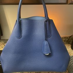 Christian Dior Open Bar Leather Handbag