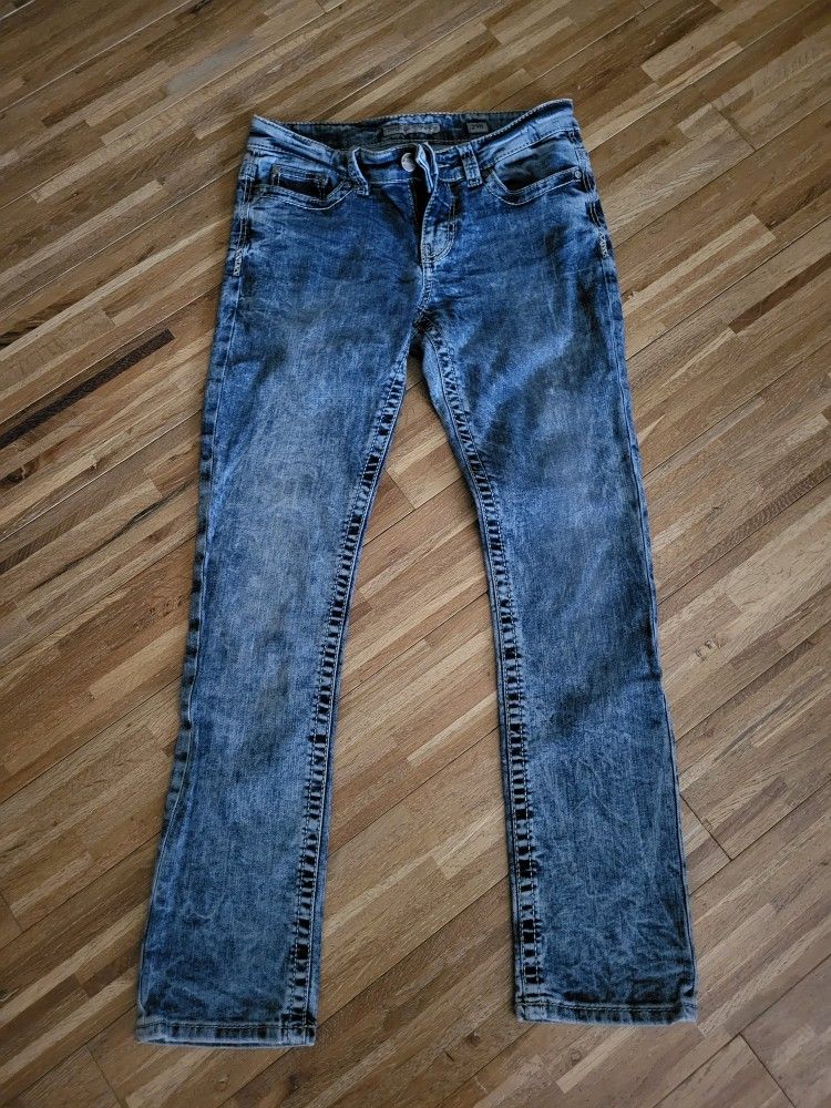 WOMEN'S 29R BKE BUCKLE BOOTCUT JEANS