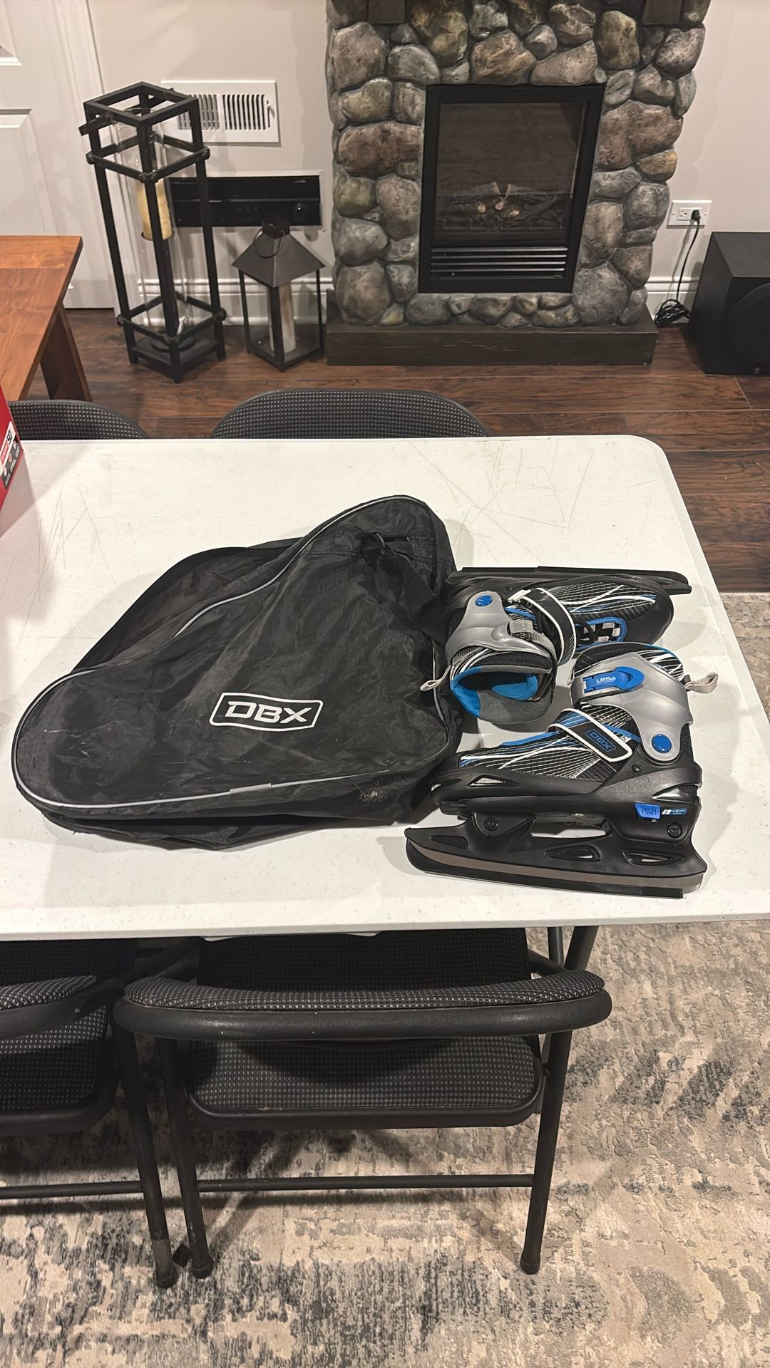 DBX adjustable ice skates sizes 1-5