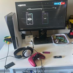 Ps5 And Monitor 