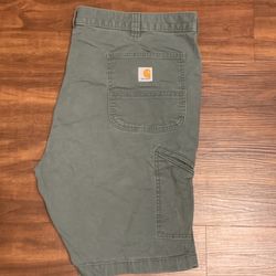 Carhartt Olive Green Shorts