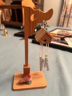 Handmade Mini bird house chime