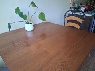Vintage Real Wood Kitchen Dining Table