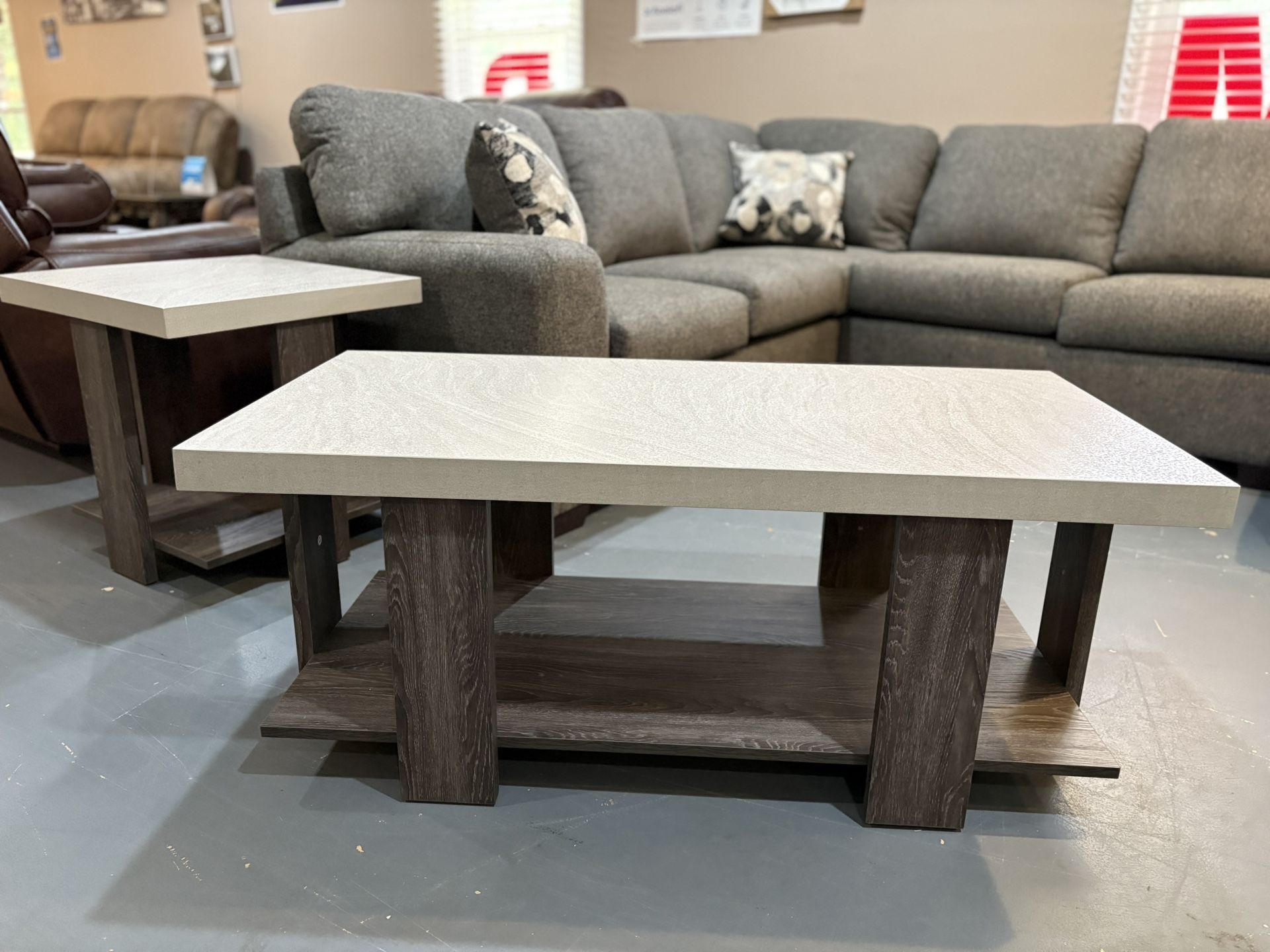 New 3pc Cocktail Table Set