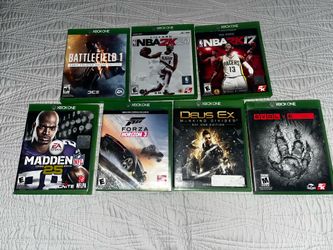 Xbox games lot