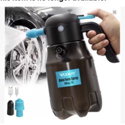 2L Electric Foam 60PSI Bottle Sprayer For Car 