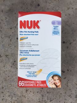 NUK: Ultra-thin Nursing pads for milking/breastfeeding leak protection (4 PACKS)