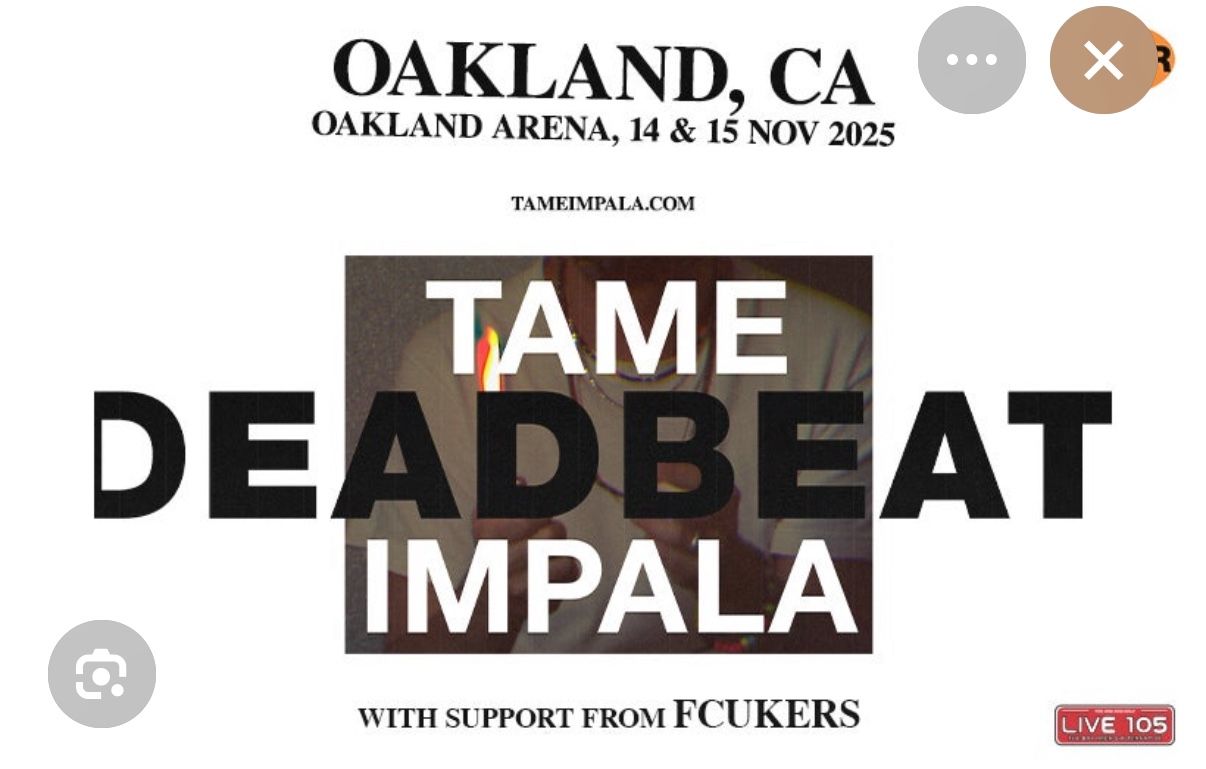 TAME IMPALA TICKETS