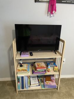 Book Shelf With Books