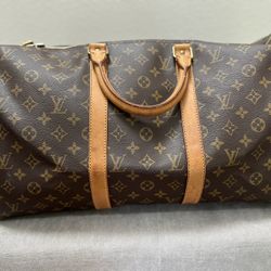 Louis Vuitton Monogram Keepall 50 Duffle Bag