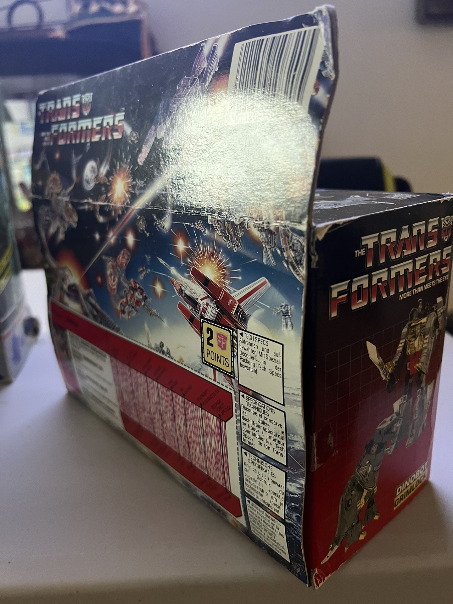 MB Grimlock Box G1 Transformers