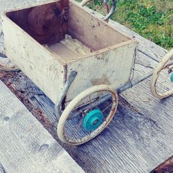 Very Old Baby Doll Cart Handmade