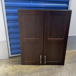 Cognac Wall Cabinet