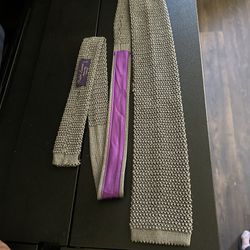 Ralph Lauren Purple Label Silk Knit Tie 