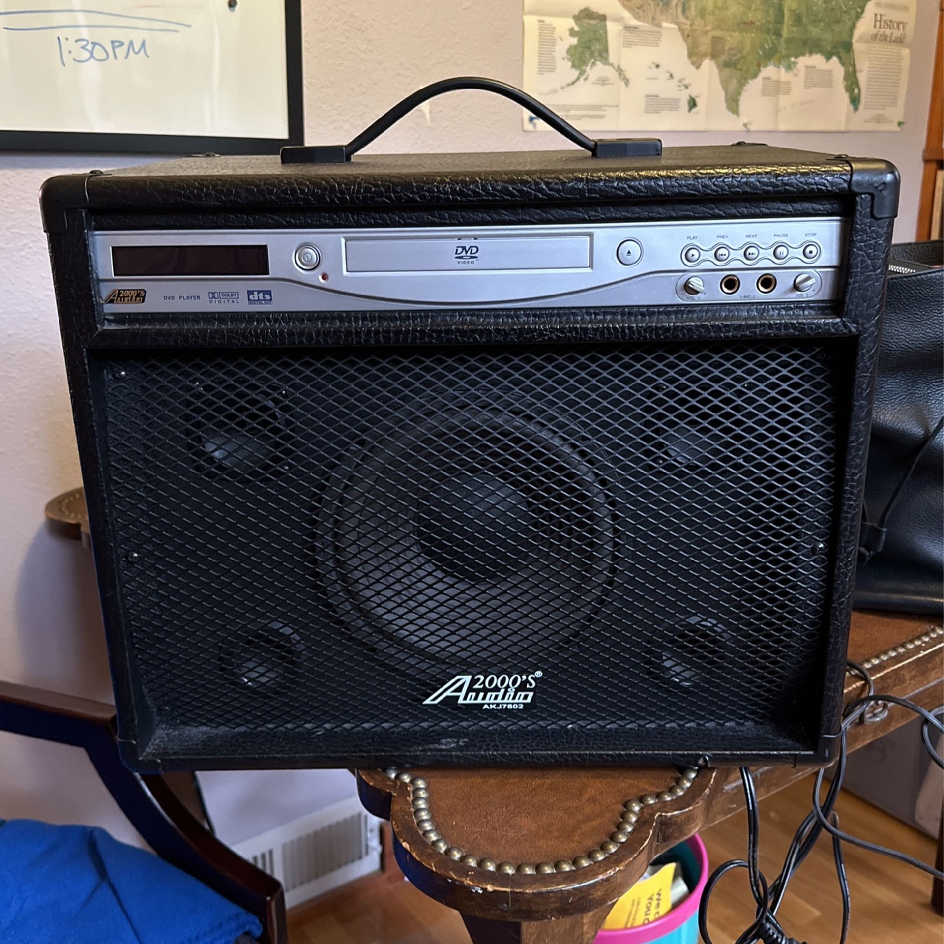 Audio 2000’s Karaoke Machine (DVD Player & Speaker All-in-One