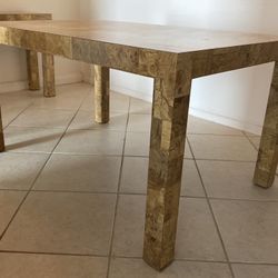 Vintage Parsons Style Dining Room Table