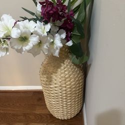 Floor Vase With Flowers