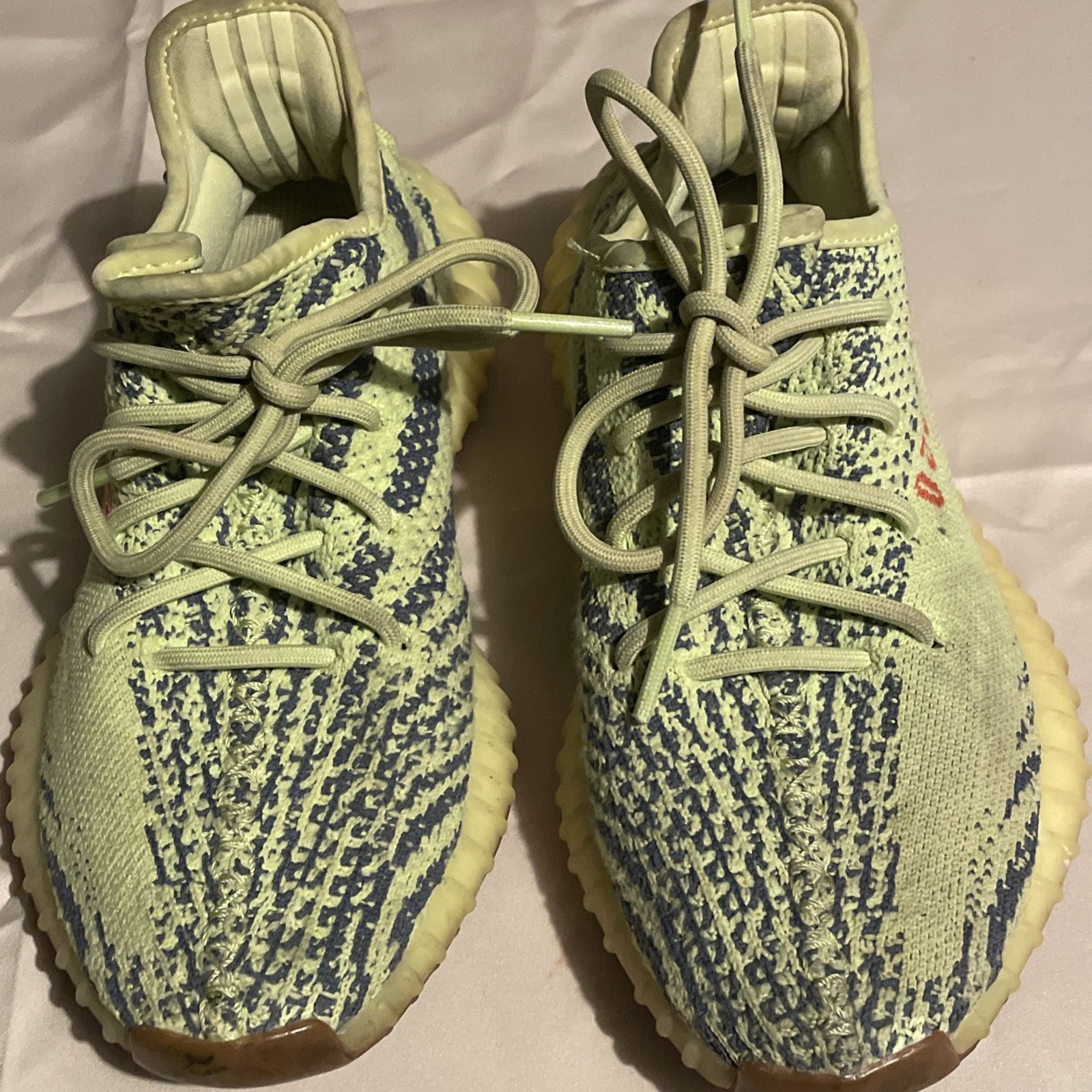 Adidas Yeezy Boost 350 V2 Low Semi Frozen Yellow sneaker, Size 5