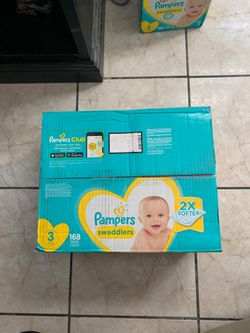 Pampers swaddlers size 3 (168 count)
