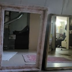 2 Large Mirrors Good Condition  50$each 80$ For Both