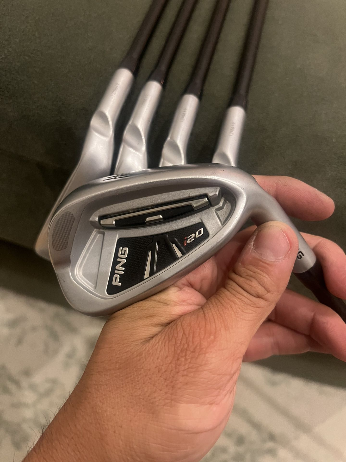 Ping Gold i20 Ironset - Excellent Condition